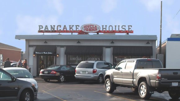 Uncle John's Pancake House - Our Location