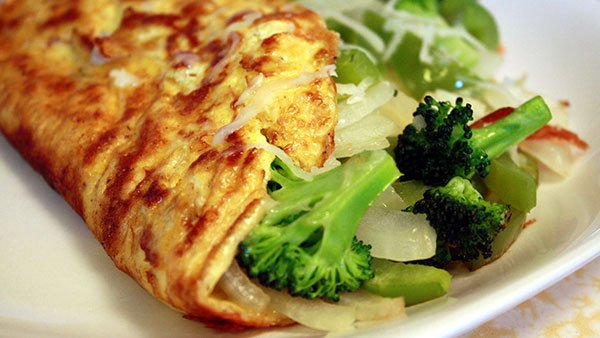 Vegetarian Menu Items - Vegetarian Omelette